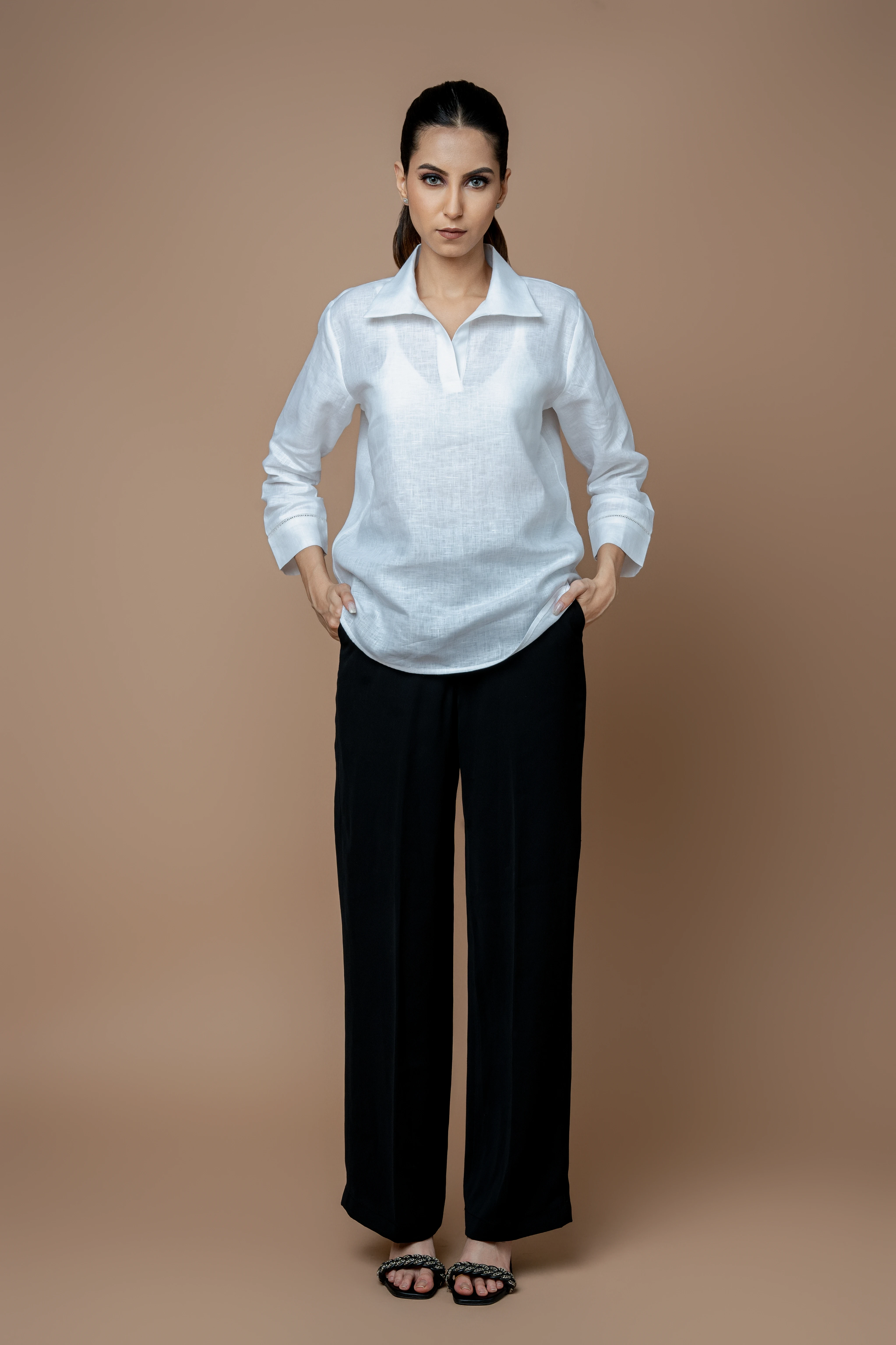 Unisex linen coord sets and trouser sets hover